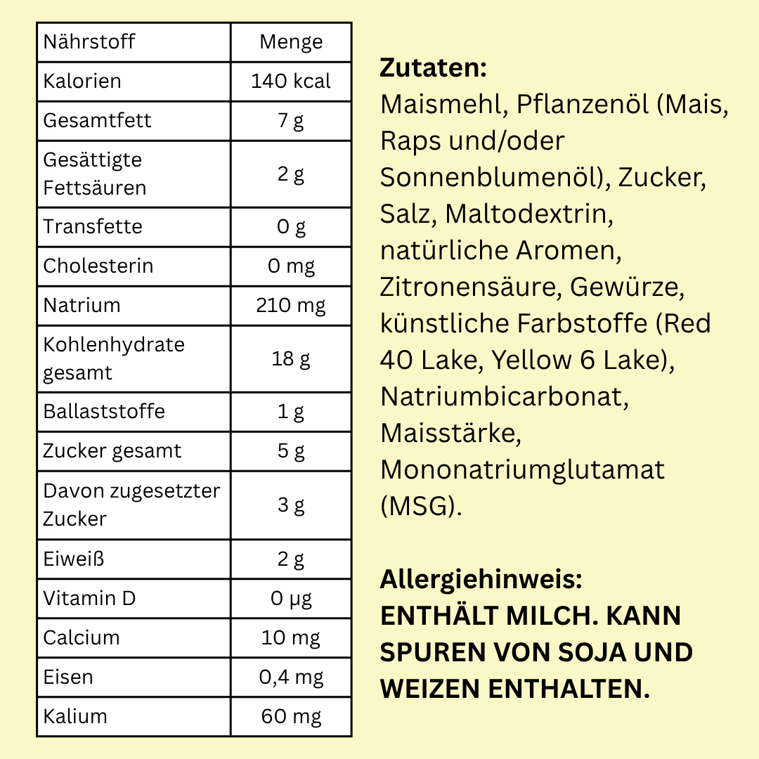 Takis Churro Charge – 1 Pack Würzig-Knusprige Churro-Snacks (MHD09/2025)