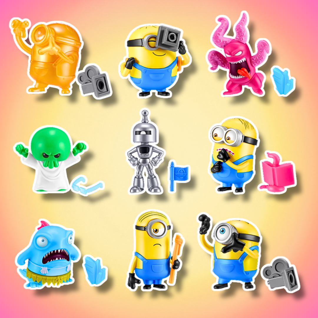 ZURU Gumi Yum Surprise Minions & Monsters 26 g – Fruchtgummi mit Überraschung