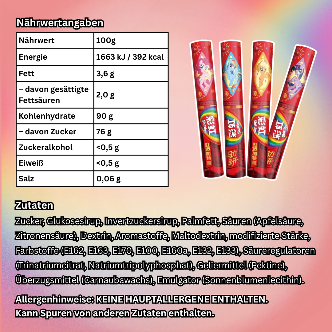 Skittles Chinesisch Neujahr Edition Fruchtgummis 7 x 40g