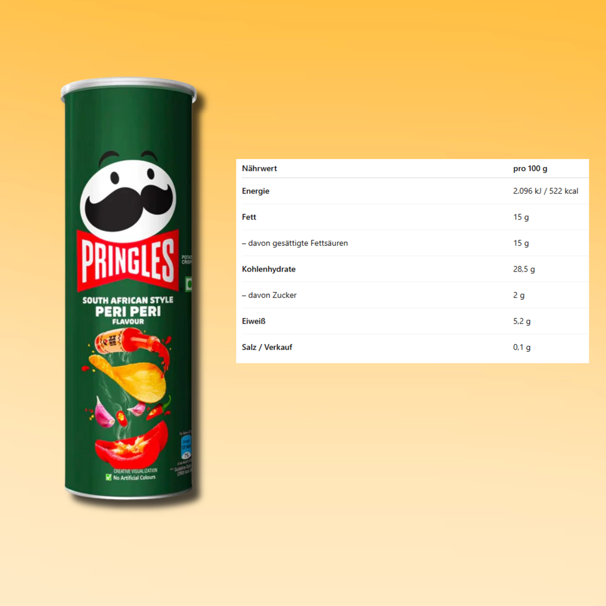 3x Asiatische Pringles – Verschiedene Sorten, 3x 102g | Peri Peri, Desi Masala, Super Hot Spicy Strips