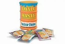 Toxic Waste orange Sour Candy Drum Mhd 04/2025