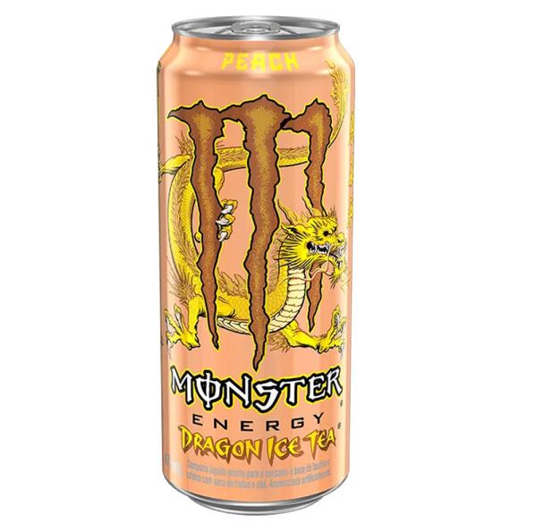 Monster Energy - Dragon Ice Tea Pfirsich 473ml MHD 10/2025