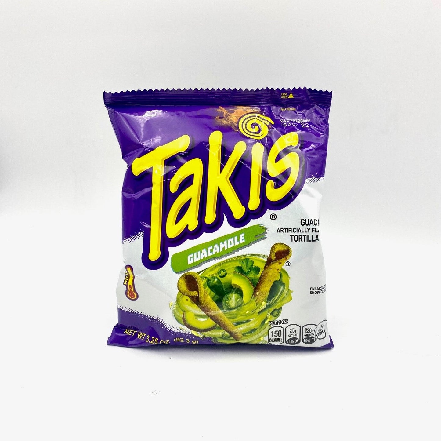 Takis Guacamole 90g Rolled Tortilla Chips mhd 2024