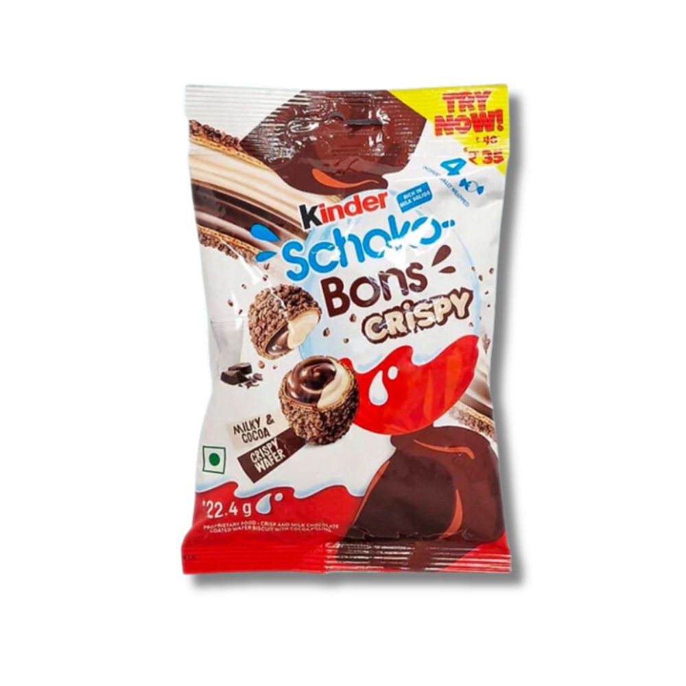 Kinder Schokobons Crispy mini 22,4g mhd 12.2024