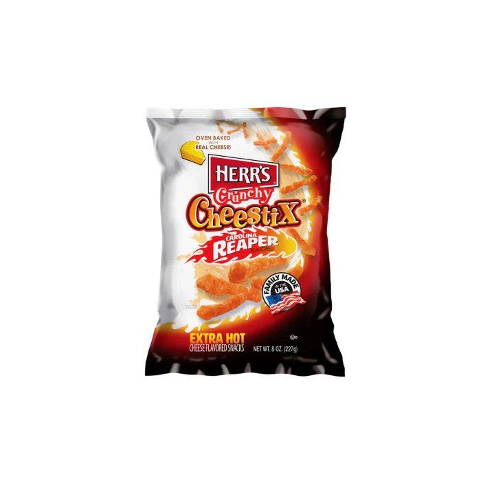 Herr`s Crunchy CheesestiX Carolina Reaper (227g) - spaeti-gonzales