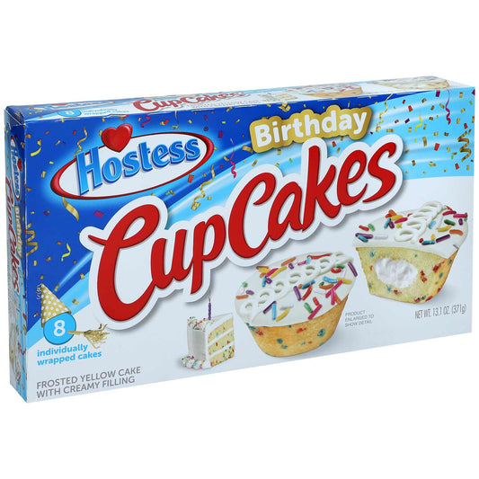 Hostess Birthday Cupcakes 371g