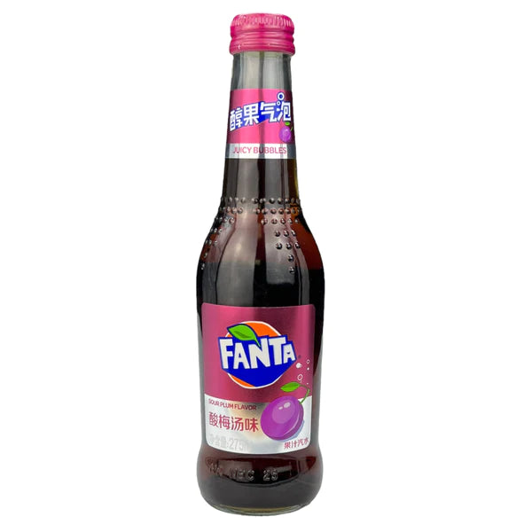 Fanta Glas Sour Plum Juicy Bubbles mhd 2024