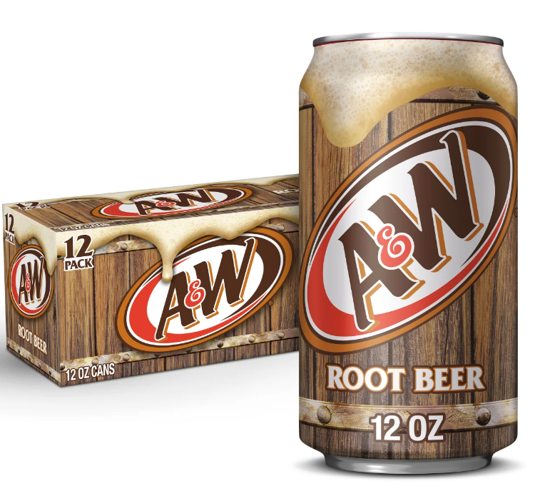 A&W Root Beer - 12x 355ml - Kultige Kräuterlimonade aus den USA