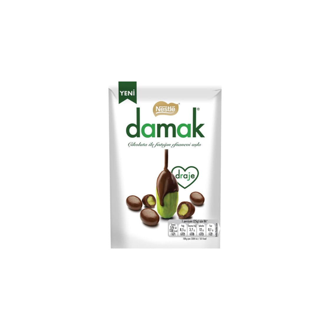 Nestle Damak Pistazie Choco Drops - spaeti-gonzales