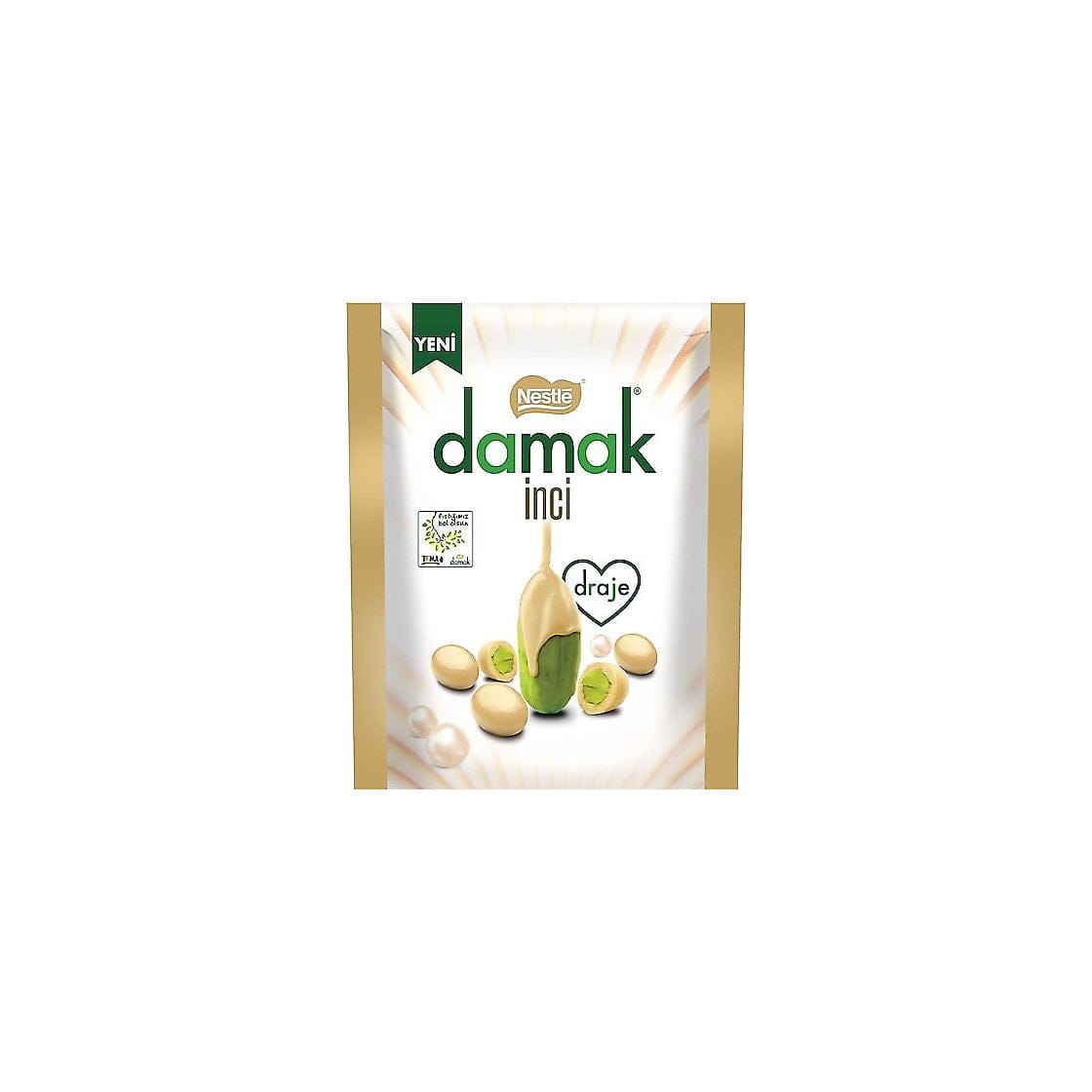 Nestle Damak Pistazie White Choco Drops - spaeti-gonzales