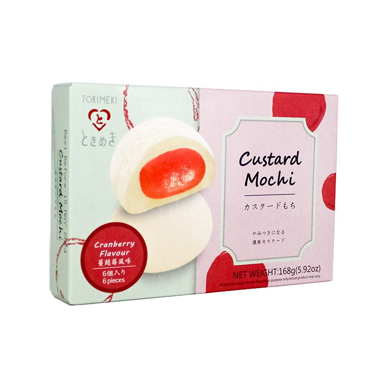 Custard Mochi Cranberry 168g