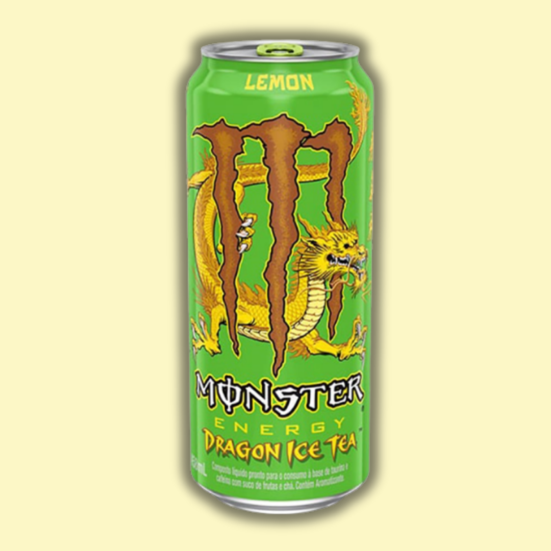 Monster Energy Dragon Ice Tea Lemon – 473 ml Dose (MHG 10/2025)