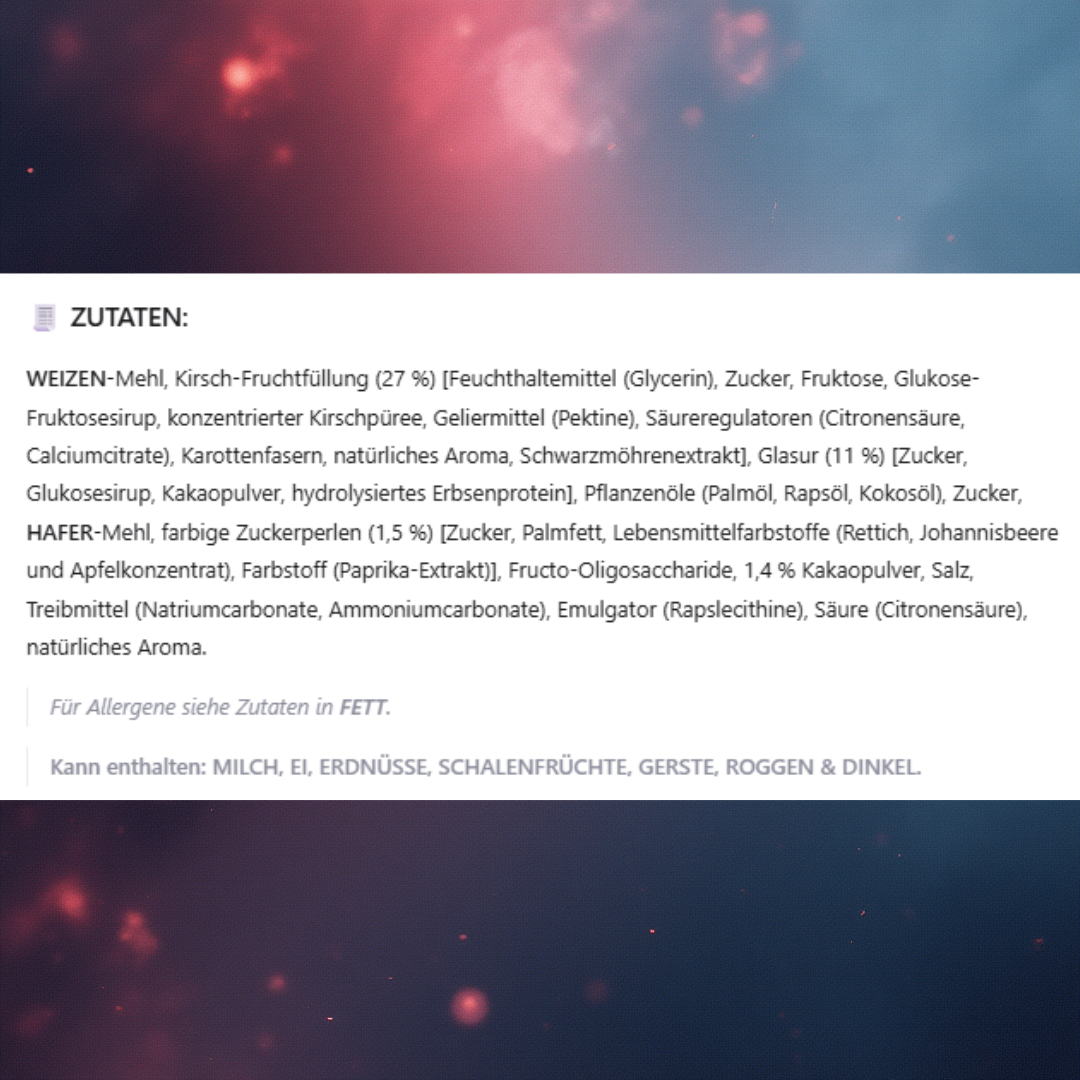 Stranger Things Chocolate & Red Cherry Flavour Toaster Tarts (8packs)