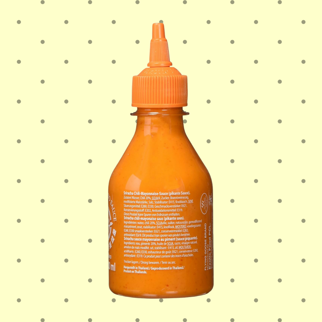 Flying Goose Sriracha Mayo Sauce 200 ml - würzig-scharfe Chillicreme aus Thailand