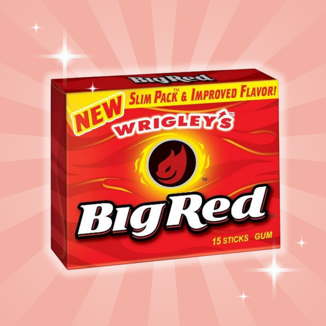 10x Wrigley’s Big Red Kaugummi – Cinnamon – 10x 15 Sticks