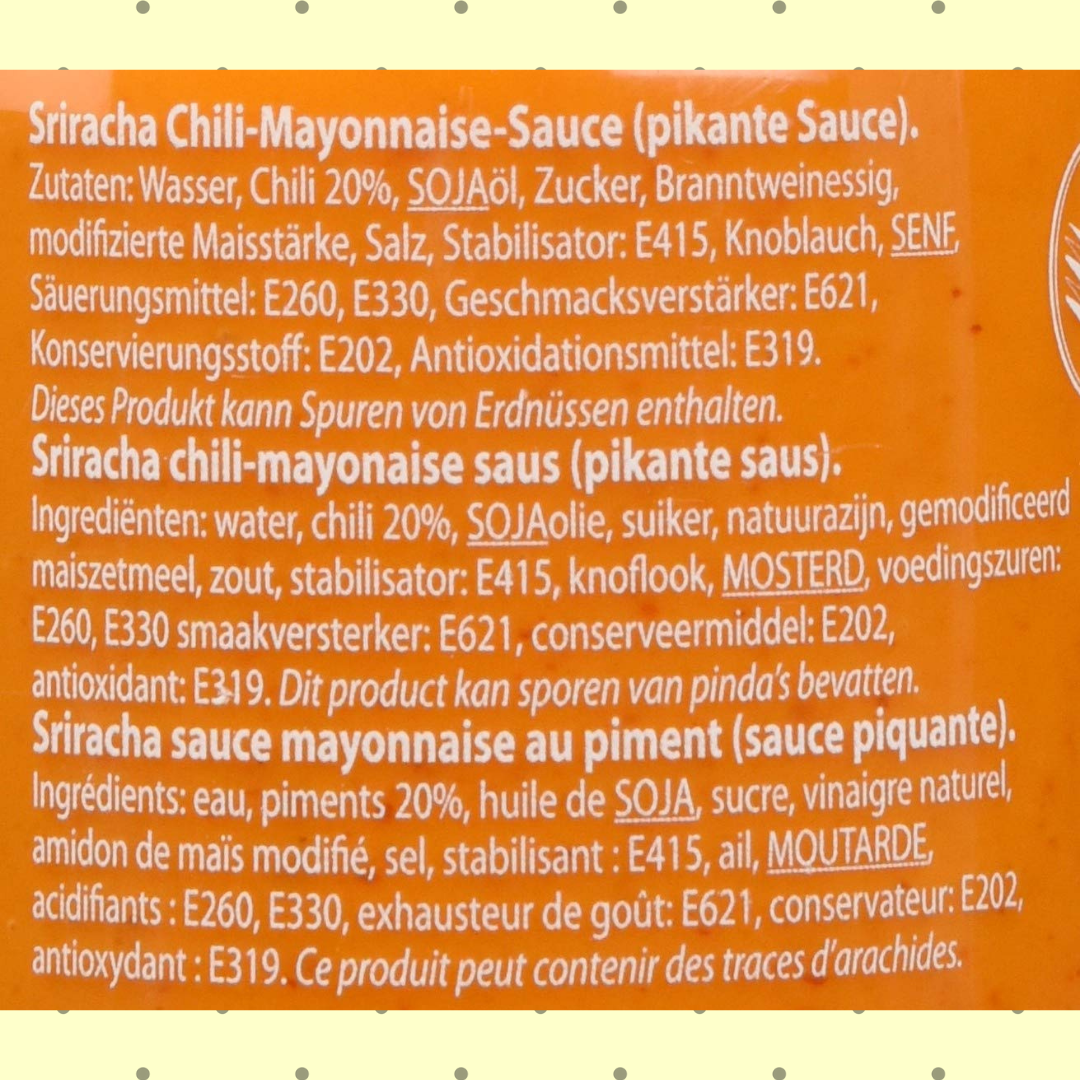 Flying Goose Sriracha Mayo Sauce 200 ml - würzig-scharfe Chillicreme aus Thailand