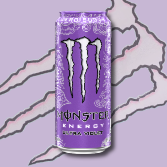 Monster Energy Ultra Violet Zero Sugar – Koffeinhaltiges Erfrischungsgetränk | 500 ml