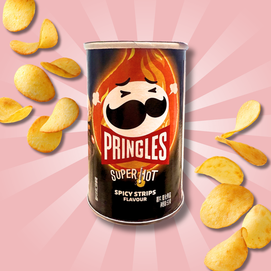 Pringles Sichuan Spicy Strips – 53 g | Knuspriger Snack mit würzig-scharfem Sichuan-Aroma