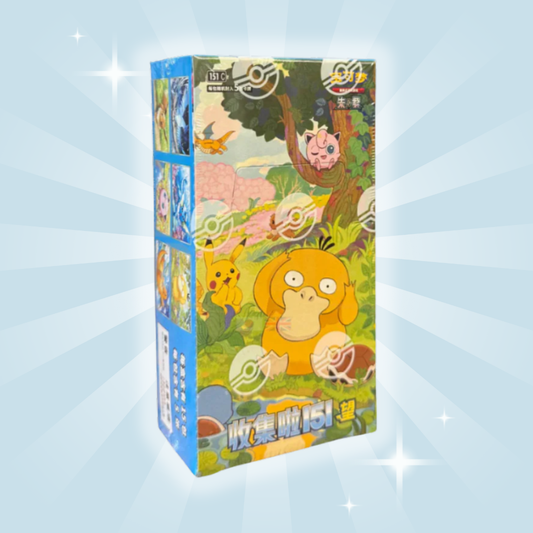 Pokémon TCG: 151 Hope Slim Booster Display – Chinese Edition