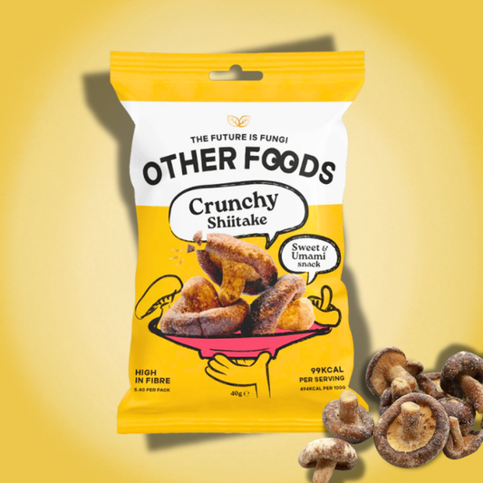 Other Foods Shiitake Mushroom Chips Sweet Umami 40 g – Knusprige Shiitake-Pilzchips mit süßem Umami-Geschmack