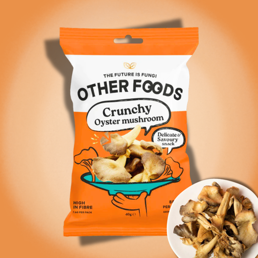 Other Foods Oyster Mushroom Chips 40 g – Knusprige Austernpilz-Chips mit Himalayasalz