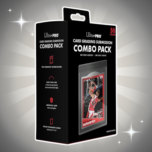 Ultra Pro Card Grading Submission Combo Pack (50ct) – 50 Card Savers I + 50 Perfect Fit Sleeves, Sammelkarten Schutzset