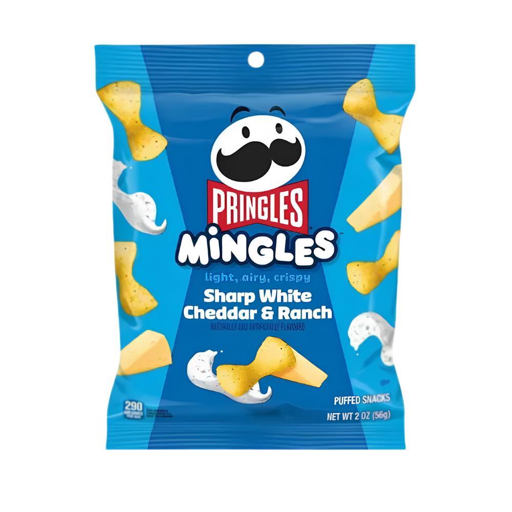 Pringles Mingles Sharp White Cheddar & Ranch 56g