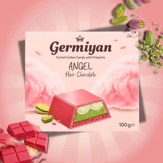 Germiyan Angel Hair Schokolade mit Pistaziencreme & Pişmaniye 100g