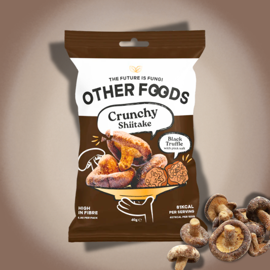 Other Foods Truffle Shiitake Mushroom Chips 40 g – Knusprige Shiitake-Pilzchips mit Trüffelgeschmack