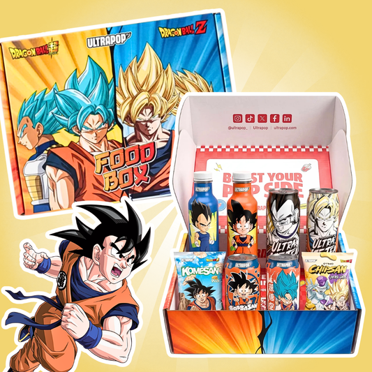 UltraPop Anime Food Box – DragonBall Z Snack- und Getränke Überraschungsbox