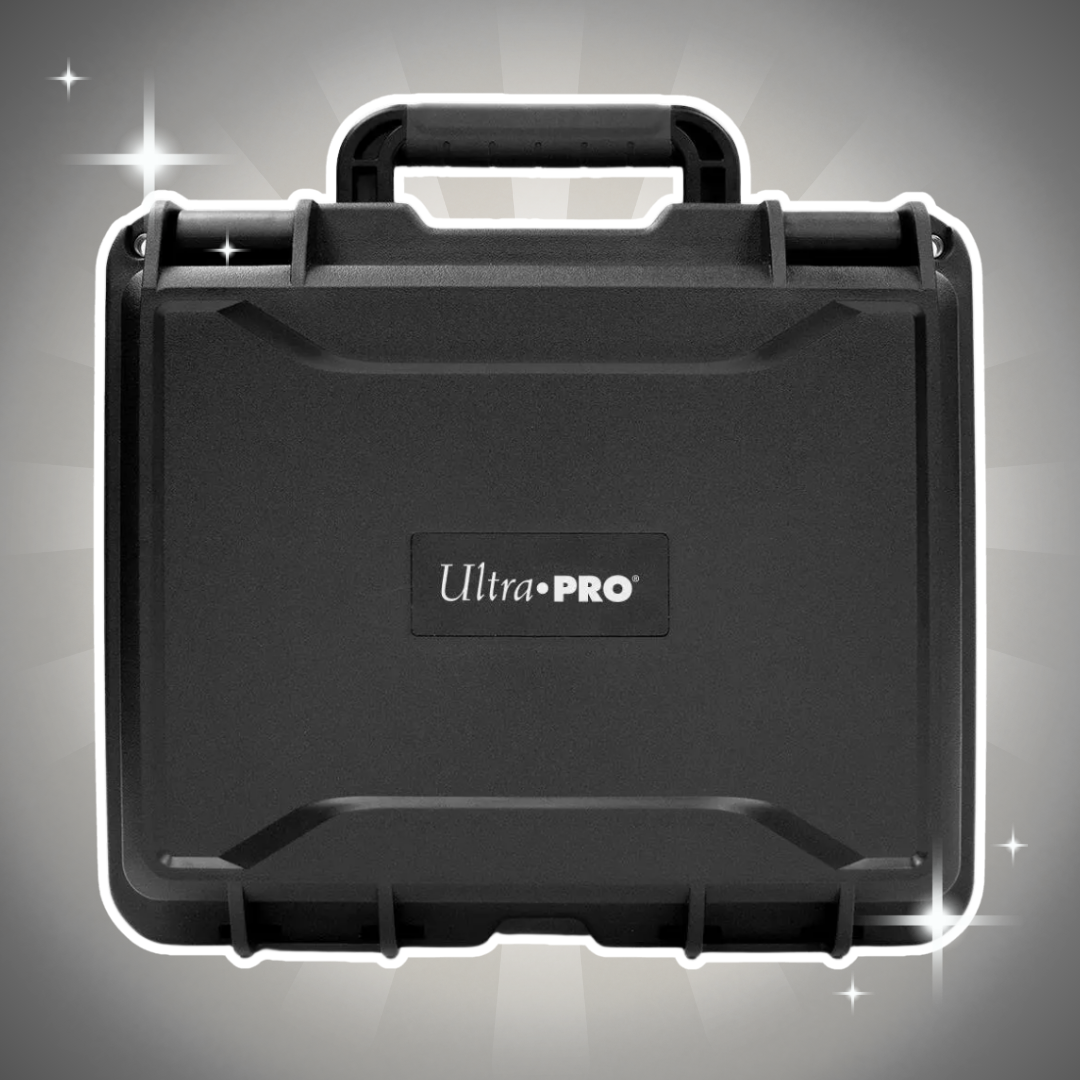 Ultra Pro Graded Card Case Schwarz – Koffer für bis zu 100 Graded Karten, Wasserdicht & Stoßfest