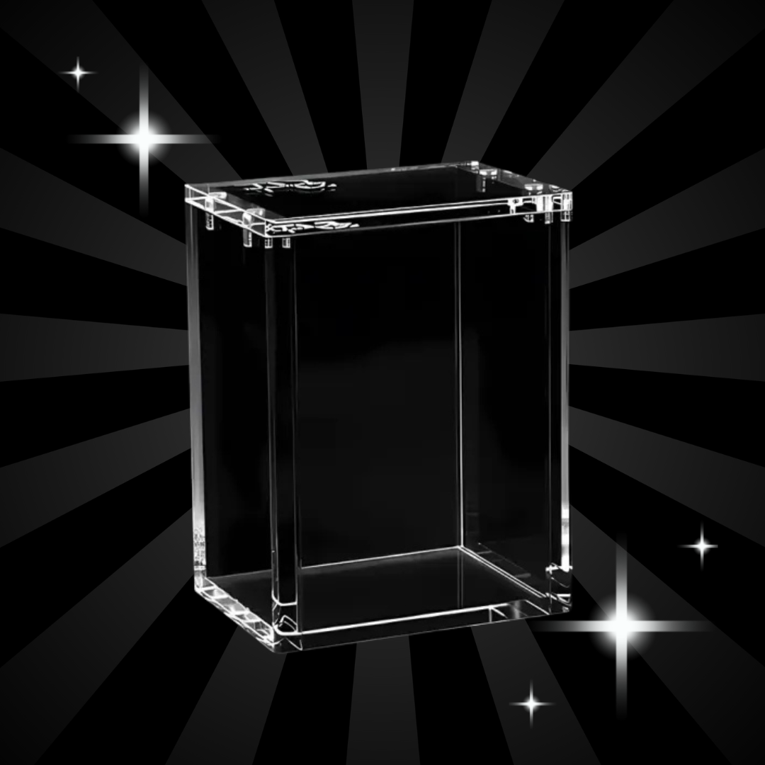 The Acrylic Box - Booster Bundle Aufbewahrungs- & Präsentationsbox für Sammelkarten