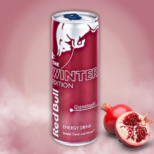 Red Bull Granatapfel – The Festive Edition Energy Drink mit Koffein & Taurin, 250 ml