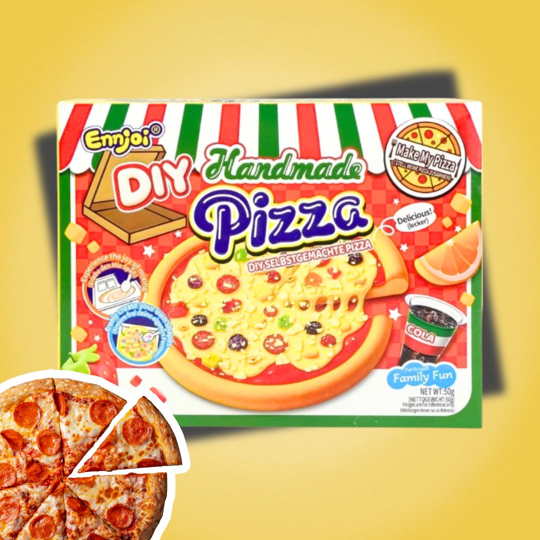 MTYL DIY Handmade Pizza – Süße Gummibonbons & Bonbonpulver, 50g