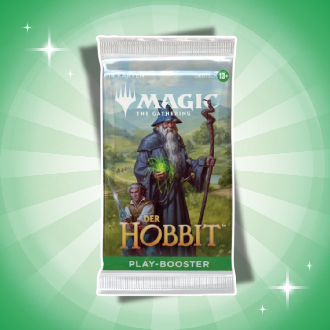 1x Magic: The Gathering Der Hobbit Play Booster Deutsch – 1 Boosterpack mit 14 Karten