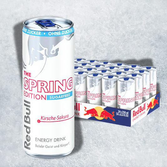 24x Red Bull Spring Edition 2026 Kirsche-Sakura Sugarfree Energy Drink, 24x250 ml
