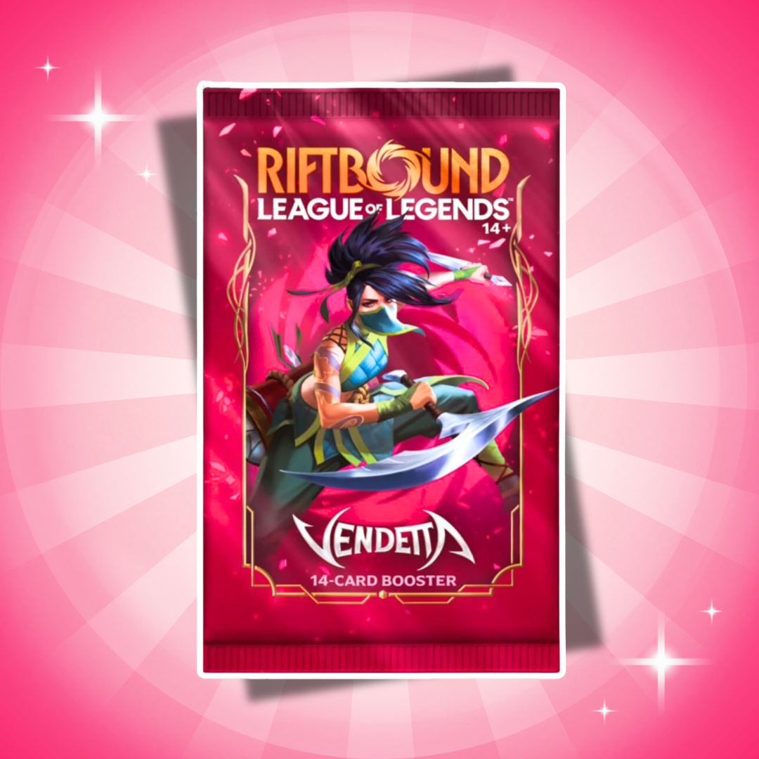Riftbound: League of Legends TCG Vendetta Vault Bundle Englisch – 6 Booster + Zubehör