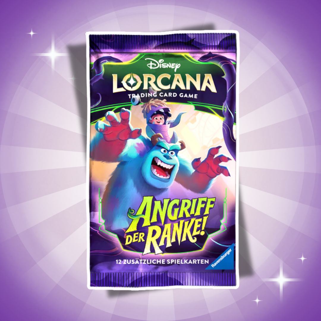 Disney Lorcana Set 13 Angriff der Ranke! Booster Box Display Deutsch – 24 Boosterpacks