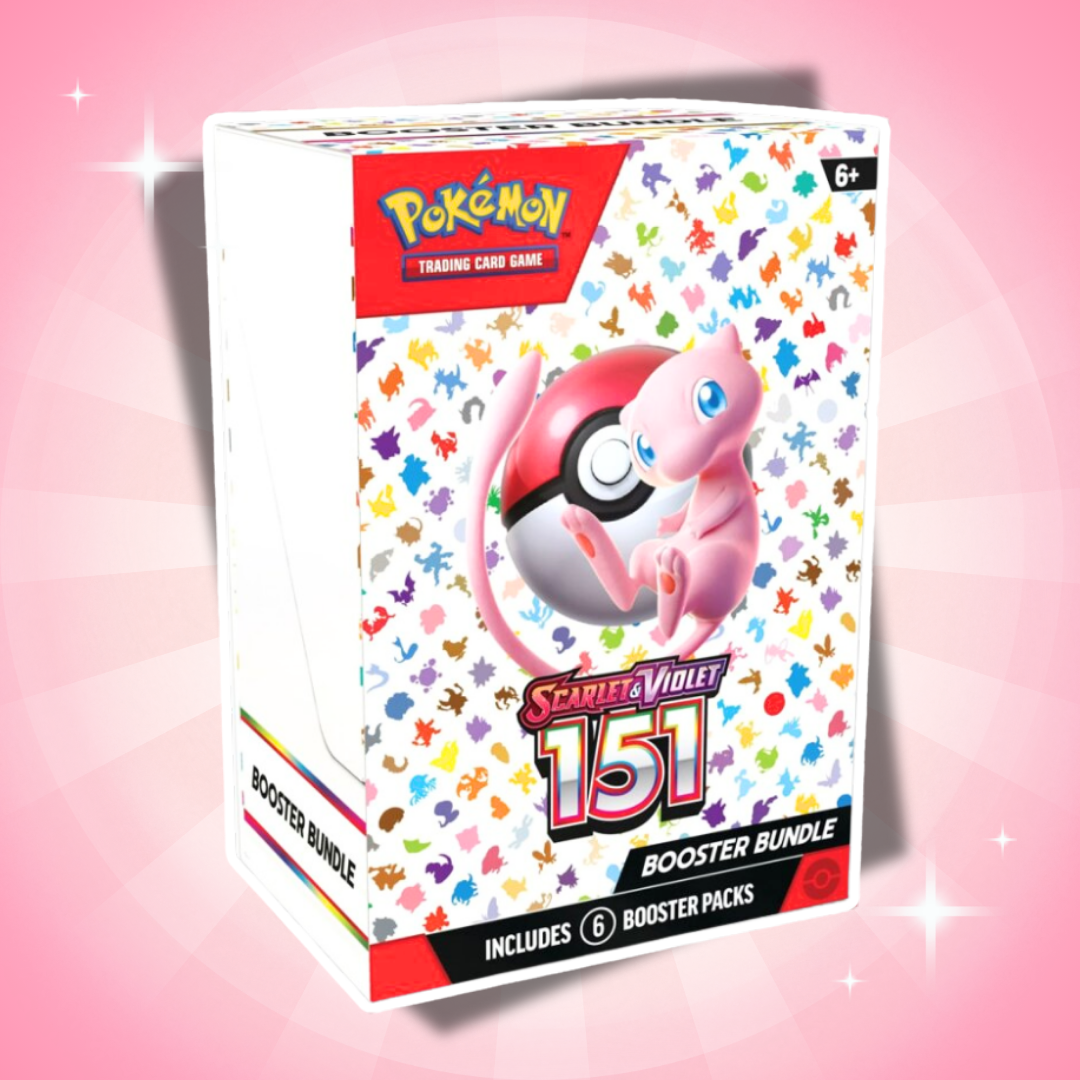 Pokémon Karmesin & Purpur 151 Booster Bundle Display Englisch – 10 Bundles / 60 Boosterpacks