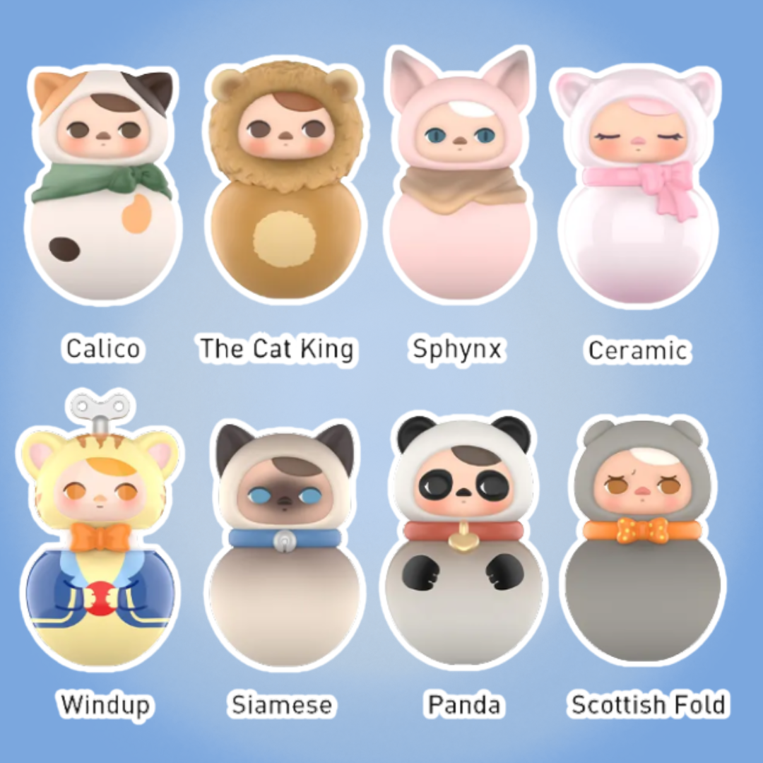 POP MART PUCKY – Roly-Poly Kitty Series | Sammelfiguren | Blind Box