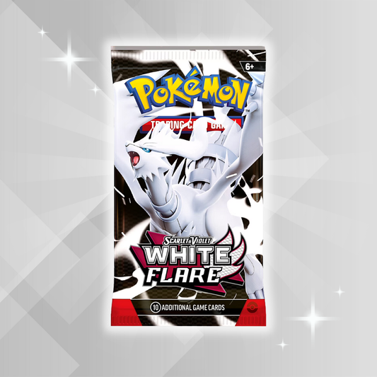 3x Pokémon White Flare Booster Pack | Englisch | 3x Original TCG Booster