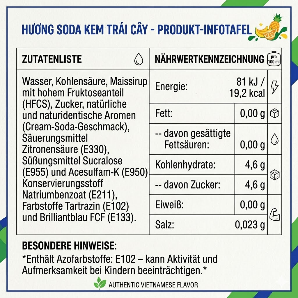 Fanta Exotic Cream Soda (Vietnam) – Fruchtiger Mix aus Asien, 320ml
