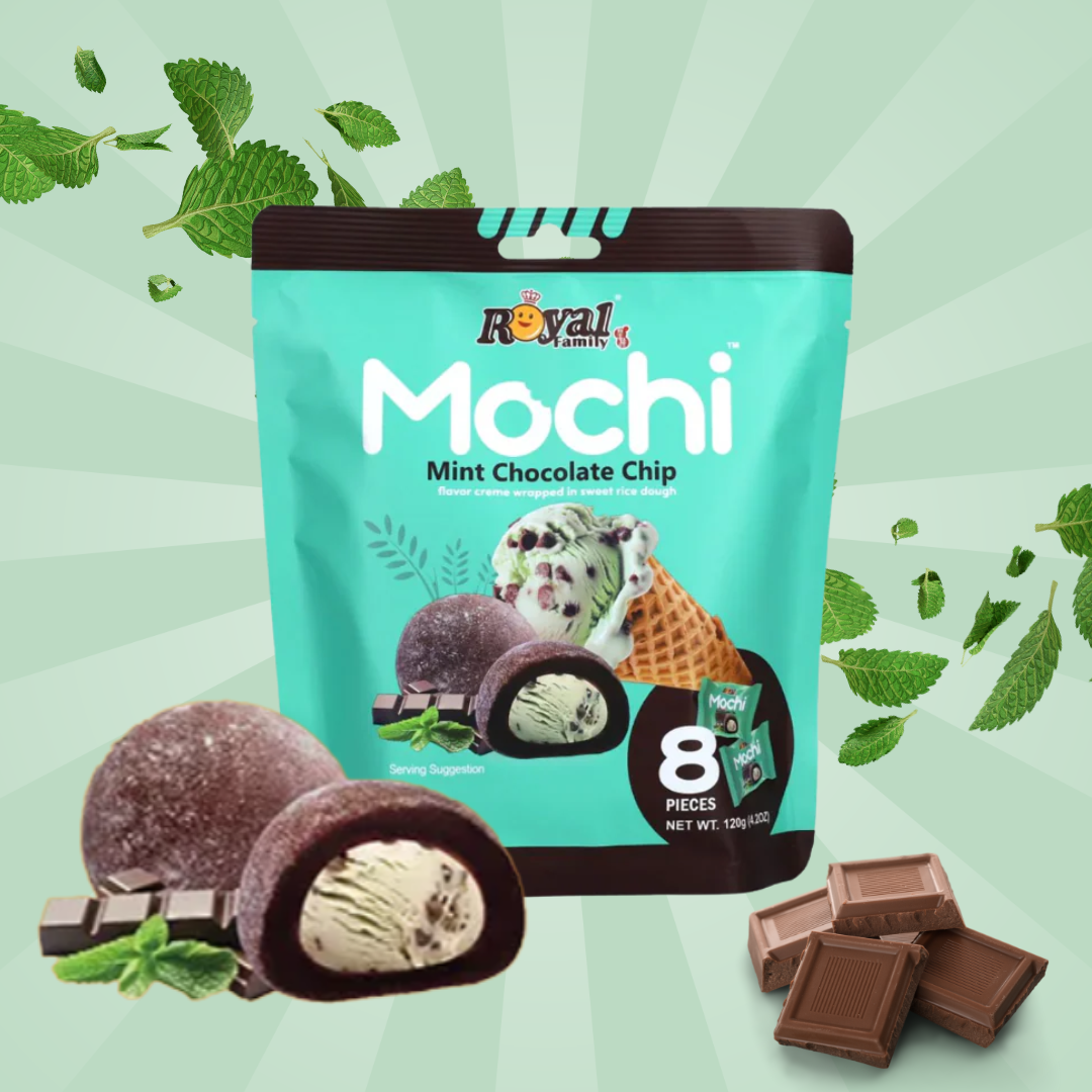 1er Royal Mochi – Premium Mochi Japanische Reiskuchen (verschiedene Sorten zur Auswahl)