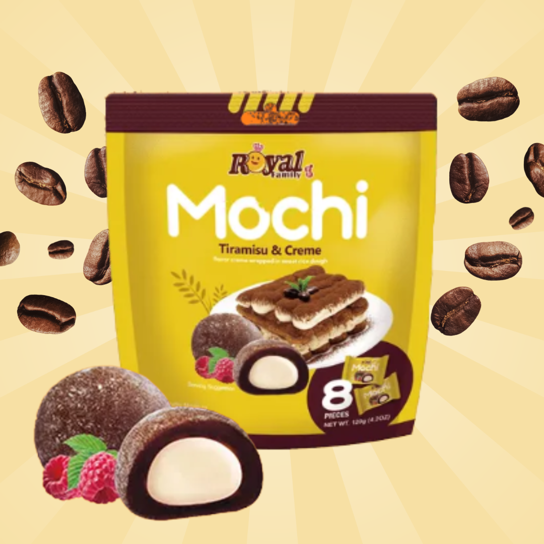 1er Royal Mochi – Premium Mochi Japanische Reiskuchen (verschiedene Sorten zur Auswahl)