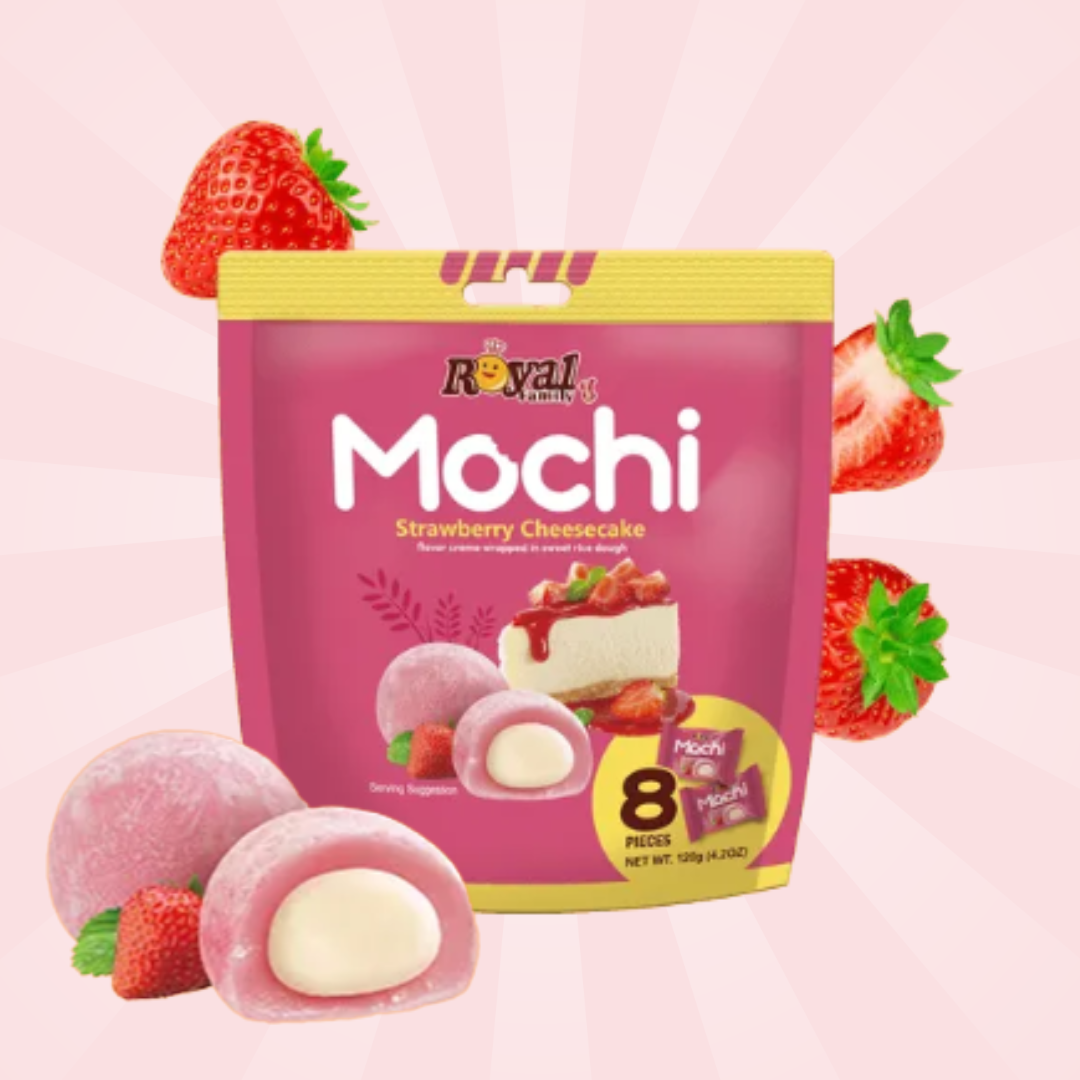 1er Royal Mochi – Premium Mochi Japanische Reiskuchen (verschiedene Sorten zur Auswahl)