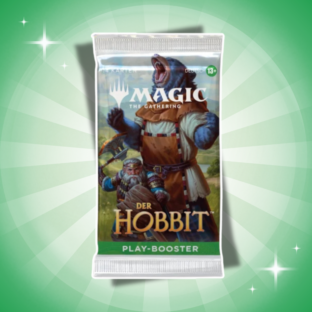 1x Magic: The Gathering Der Hobbit Play Booster Deutsch – 1 Boosterpack mit 14 Karten