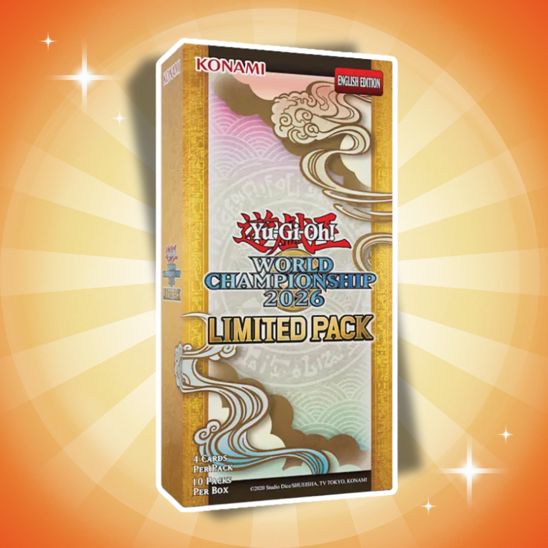 Yu-Gi-Oh! TCG Limited Pack World Championship 2026 Booster Display – 20 Karten