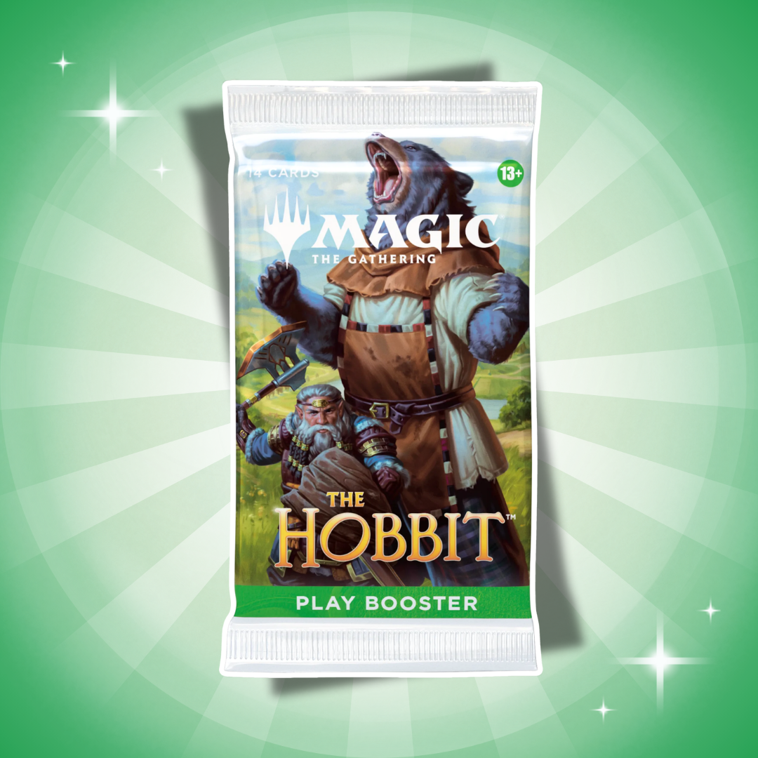 Magic: The Gathering The Hobbit Play Booster Display Englisch – 30 Booster + Middle-earth Box Topper
