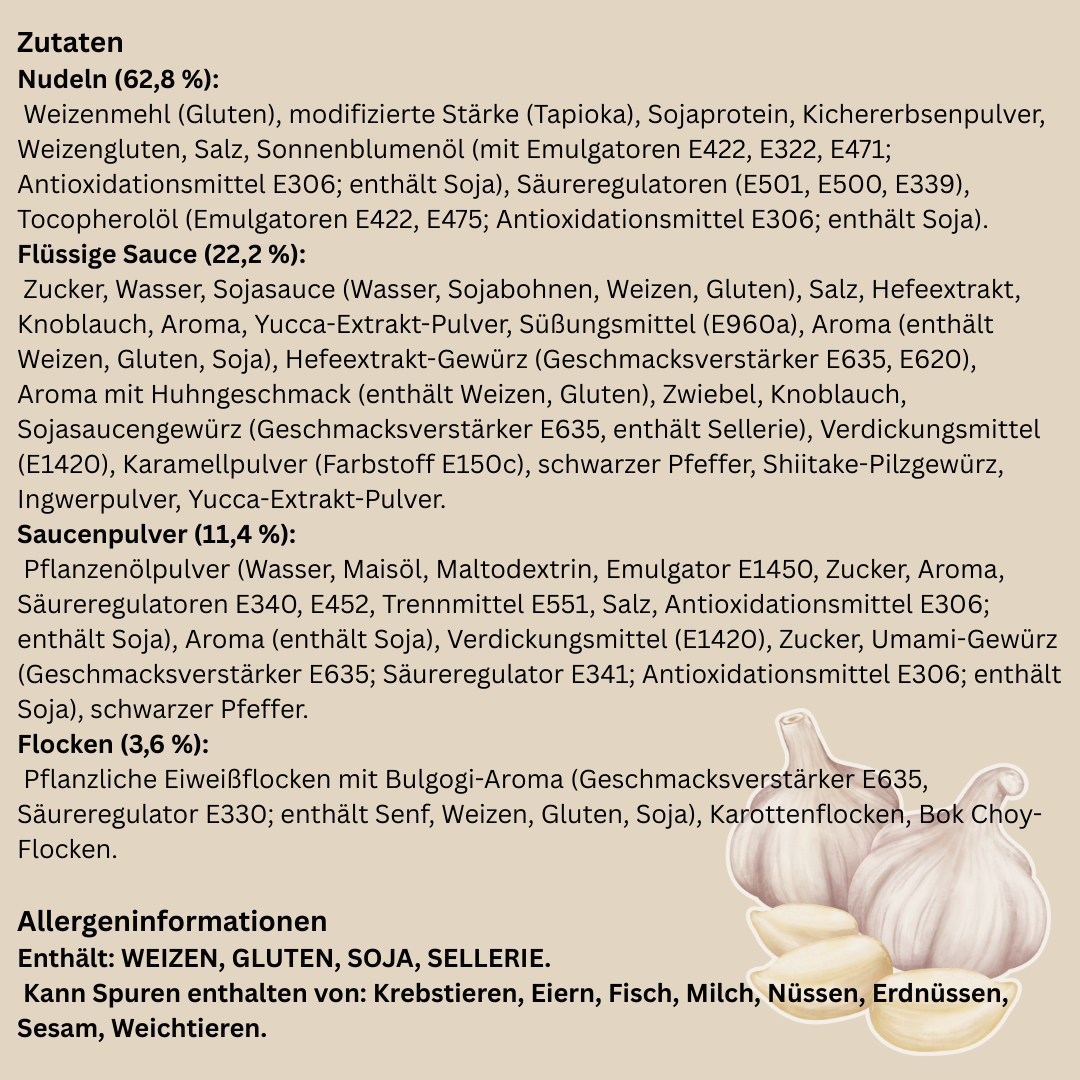 1x Samyang Ramen Tangle – Wähle deinen Geschmack: Garlic Oil Pasta | Chunky Tomato | Creamy Bulgogi | Mushroom