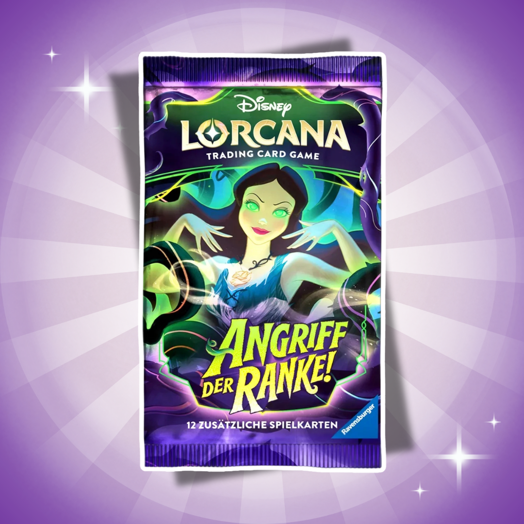 Disney Lorcana Set 13 Angriff der Ranke! Booster Box Display Deutsch – 24 Boosterpacks